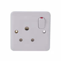 GGBL3090 Lisse White moulded - socket-outlet - 15 A - 1 gang