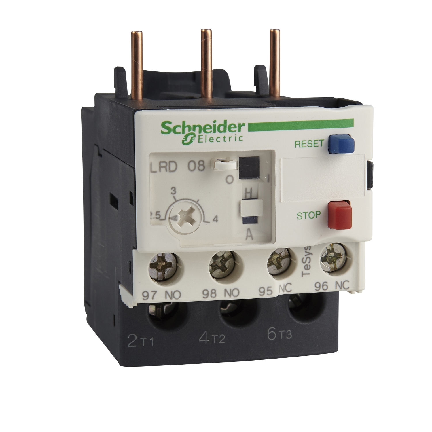 Schneider Electric LRD16 Bimetallic Overload Relay - 600V 13A Motor Protection Relay