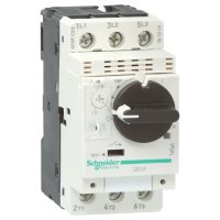 GV2P03 Motor circuit breaker, TeSys Deca, 3P, 0.25-0.4 A, thermal magnetic, screw clamp terminals
