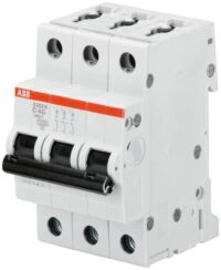 2CDS273001R0404 Miniature Circuit Breaker - S200M - 3P - C - 40A