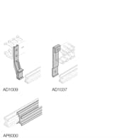 AD1009 horizontal duct support