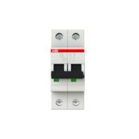 2CDS252001R0254 Miniature Circuit Breaker - S200 - 2P - C - 25 A