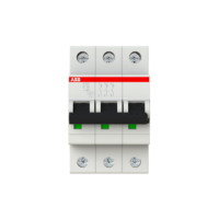 2CDS253001R0104 Miniature Circuit Breaker - S200 - 3P - C - 10 A