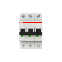 2CDS253001R0504 Miniature Circuit Breaker - S200 - 3P - C - 50 A