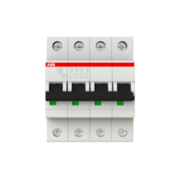 2CDS254001R0254 Miniature Circuit Breaker - S200 - 4P - C - 25 A