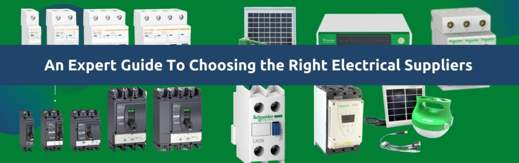 An Expert's Guide to Choosing the Right Electrical supplier