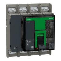 C100N420FM – ComPacT NS1000N Circuit Breaker, 1000A, 4P Fixed, 50kA at 415VAC