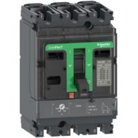 C10N3TM016 – ComPacT NSX100N Circuit Breaker, 16A, 3P Fixed, 50kA at 415VAC