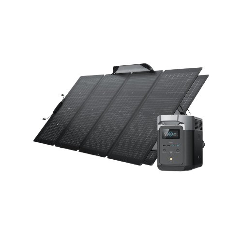 EcoFlow Delta 2 and 400W Foldable Solar Panel