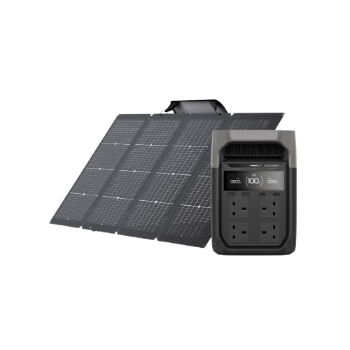 EcoFlow Delta 3 and 400W Foldable Solar Panel