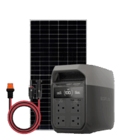 EcoFlow Delta 3 and 530W Jinko Bifacial Solar Panel Combo (With 4m XT60i Solar Cable)