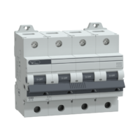 MCB, 4 Pole, C Curve, 15kA, 80A, 415V