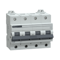 MCB, 4 Pole, C Curve, 15kA, 100A, 415V