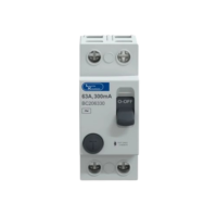 Lauritz Knudsen Tripper, RCCB, 63A | 2 Pole | 300mA | Finger proof IP20 terminals | 240V AC | ISI Certified